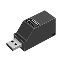 Adaptador USB 3.0 para 3 Portas - Hub Mini para PC e Laptop