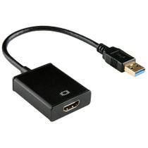 Adaptador USB 3.0 para HDMI - Conversor de Vídeo com Suporte a Resolução 2048 x 1152