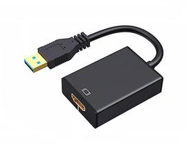 Adaptador USB 3.0 para HDMI, Conversor de Vídeo Full HD 1080P para PC e Laptop