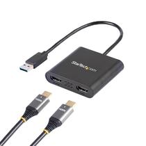Adaptador USB 3.0 para HDMI duplo StarTech.com para Windows Adaptador USB 3.0 para HDMI duplo StarTech.com para Windows