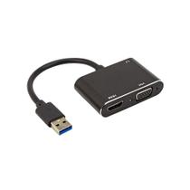 Adaptador USB 3.0 para HDMI e VGA Adaptador USB 3.0 para HDMI e VGA