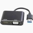 Adaptador Usb 3.0 Para Hdmi X Vga Windows