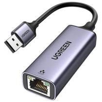 Adaptador usb 3.0 para rj45 10/100/1000 prata cm209 ugreen - 50922