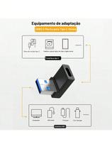 Adaptador USB 3.0 para Tipo-C ADT-047 Transferência Rápida 5Gbps Plug and Play Adaptador USB 3.0 para Tipo-C ADT-047 Transferência Rápida 5Gbps Plug and Play
