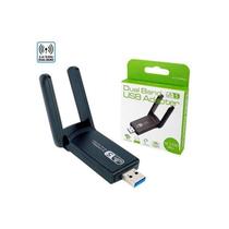 Adaptador Usb 3.0 Wireless Dual Banda 2.4Ghz 5G Wifi 1300Mbps Mu Mimo Wave2