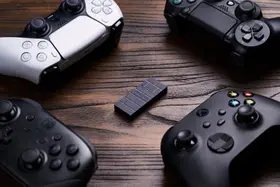 adaptador usb 8bitdo compatível c/ ps5 ps4 xbox série x/s