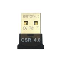 Adaptador USB Bluetooth 4.0 CSR Dongle Para PC e Notebook - Preto