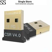Adaptador Usb Bluetooth 4.0 Csr Dongle Para Pc E Notebook - Single