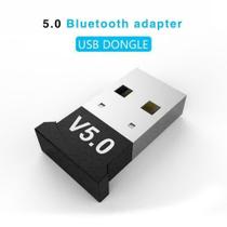 Adaptador USB Bluetooth 5.0 Dongle Para Computador PC Adaptador USB Bluetooth 5.0 Dongle Para Computador PC