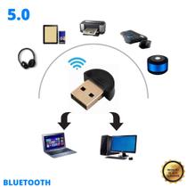 Adaptador Usb Bluetooth 5.0 Receptor Musica P2 Automotivo