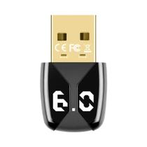 Adaptador USB Bluetooth 6.0 Dongle Transmissor Receptor Sem Fio Para PC Laptop Desktop Música