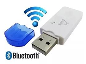 Adaptador Usb Bluetooth Receptor Áudio Carro Som / Universal - lin