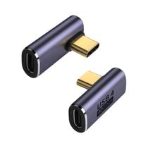 Adaptador USB C 100W 40Gbps Transferência Rápida De Dados Tipo-C Conversor De Carregamento Para 8K