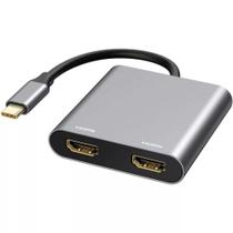 Adaptador Usb-C 3.1 para Hdmi Y Duplo, Hub Extensor 4K Adaptador Usb-C 3.1 para Hdmi Y Duplo, Hub Extensor 4K