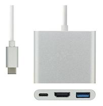 Adaptador Usb-c 3.1 Thunderbolt 3.0 X Hdmi Usb