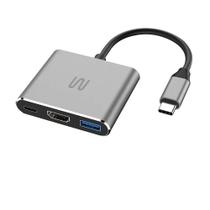 Adaptador USB-C 3 em 1 AC446, HDMI e USB 3.0, Power Delivery, MULTI MULTI