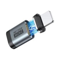 Adaptador USB C 40Gbps 8K60Hz Para iPhone PD240W Conector Magnético USB4 OTG Tipo C Fêmea