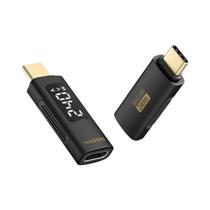 Adaptador USB C De 240W Com Display LED, Carregamento Rápido USB4 PD, Tipo C 80Gbps, Vídeo 8K, Adaptador USB C De 240W Com Display LED, Carregamento Rápido USB4 PD, Tipo C 80Gbps, Vídeo 8K,