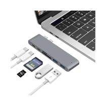 Adaptador Usb C Hub 4k Hdmi Thunderbolt 3 Usb 3.1 Tipo-c Tf Sd Leitor Pd Para Macbook Air Pro M3 M2