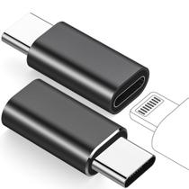 Adaptador Usb C Macho Para Celular Conector Compatível Com Lightning 1 Uni