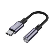 Adaptador USB-C para 3,5mm - Cabo Áudio AUX para Huawei P30, Xiaomi Mi 10 e 9