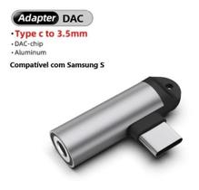 Adaptador Usb C Para Fone P2 Dac Compatível Samsung S20 S21 - Celbro
