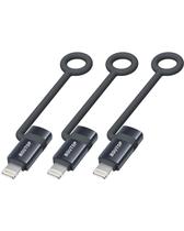 Adaptador USB C para Lightning, certificado BOUTOP MFi, 36W, PD, pacote com 3