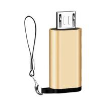Adaptador USB-C para Micro USB - Conversor Macho/Fêmea para Carregamento e Sincronização
