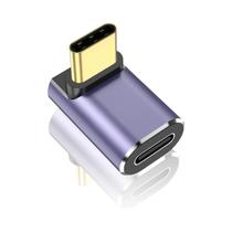 Adaptador USB C Para Tipo C De Alta Velocidade 40Gbps 100W 5A, Conversor De Dados Para Carregamento Adaptador USB C Para Tipo C De Alta Velocidade 40Gbps 100W 5A, Conversor De Dados Para Carregamento