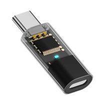 Adaptador USB C Para Tipo C Para Carregador Do Apple Pencil 1ª Geração, Conector Dongle Para iPad