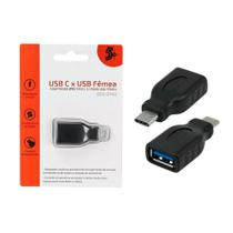 Adaptador USB-C para USB 3.0, 5+, Preto - 003-0140