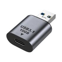 Adaptador USB C Para USB 3.1 10 Gbps Macho Para Fêmea Adaptador USB a Para Laptop PC Carregador