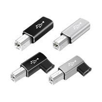 Adaptador USB C Para USB B Conector Fêmea Para Macho Para Transferência De Dados De Scanner Adaptador USB C Para USB B Conector Fêmea Para Macho Para Transferência De Dados De Scanner