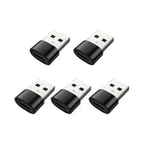 Adaptador USB C Tipo C Para Conversor USB Masculino Para Feminino Para Celulares E Laptops 1/2/5pcs