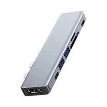 Adaptador USB C Tipo C Para HDMI, Leitor De Cartão USB 3.0 SD TF Para MacBook pro Air, Hub USB C Adaptador USB C Tipo C Para HDMI, Leitor De Cartão USB 3.0 SD TF Para MacBook pro Air, Hub USB C