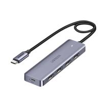 Adaptador USB-C Ugreen 4 Portas USB 3.0 - Compatível com Macbook, iPad Pro e Samsung Galaxy