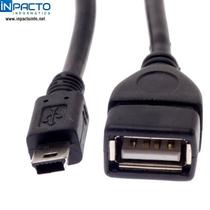Adaptador usb femea p/ mini usb macho Adaptador usb femea p/ mini usb macho