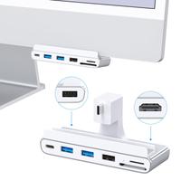Adaptador USB GEWOKLIY 8 em 1 iMac M1/M3/M4 de 24 polegadas com HDMI 4K
