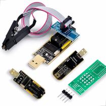 Adaptador Usb Gravador Leitor Programador Eprom+pinçajacaré Adaptador Usb Gravador Leitor Programador Eprom+pinçajacaré