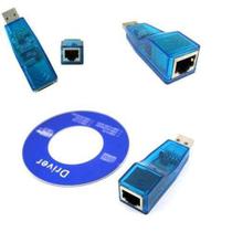 Adaptador Usb Lan Placa Rede Externa Rj45 Ethernet 10/100 - MLS