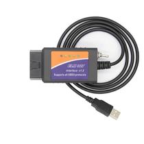 Adaptador USB OBD2 ELM327 para ForScan com switch MS HS CAN