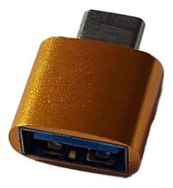 Adaptador usb otg fêmea tipo c várias cores Adaptador usb otg fêmea tipo c várias cores
