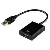 Adaptador USB para HDMI 1080p HD conversor - PONTO DO NERD