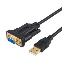 Adaptador USB para RS232, chip PL2303, 3 m, pacote com 2 unidades Adaptador USB para RS232, chip PL2303, 3 m, pacote com 2 unidades