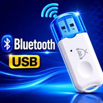 Adaptador Usb Sem Fio Receptor de Música Portátil via Bluetooth Estéreo Dispositivo Veicular Plug E Play Formato Pen Drive Compatibilidade Universal