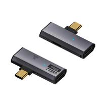 Adaptador USB Tipo-C 2 Em 1 10Gbps USB3.2 OTG Carregamento Rápido PD 100W Para Telefone Tablet Adaptador USB Tipo-C 2 Em 1 10Gbps USB3.2 OTG Carregamento Rápido PD 100W Para Telefone Tablet