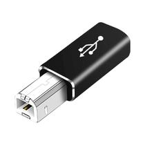 Adaptador USB Tipo C Fêmea Para USB B Macho Para Scanner, Impressora, Controlador MIDI, Teclado, Adaptador USB Tipo C Fêmea Para USB B Macho Para Scanner, Impressora, Controlador MIDI, Teclado,