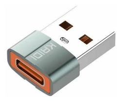Adaptador USB Tipo C Kaidi KD-339 - Transforma USB em Tipo C