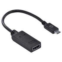 Adaptador USB Tipo C X HDMI 4K Vinik ACHDMI-20 20cm Preto