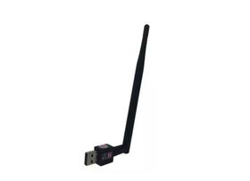 Adaptador Usb Wifi Receptor Wireless 802 Antena Longa 5 Dbi